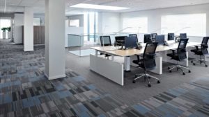Forbo Flotex flooring in office space
