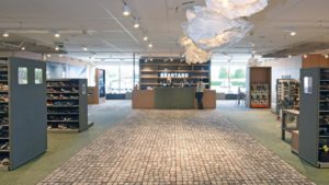 Forbo Flotex flooring in retail space